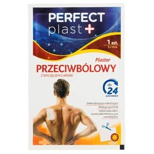 Perfect Plast+, parche analgésico, 9 cm x 14 cm, 1 unidad