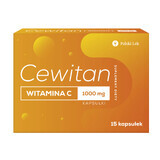 Cewitan Vitamin C 1000 mg, 15 capsules