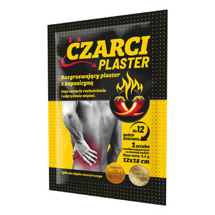 Black Patch, capsaicin heating patch, 12 x 18 cm, 1 pc