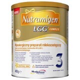 Nutramigen 3 LGG Complete, hypoallergenic milk replacer, over 1 year, vanilla flavor, 400 g