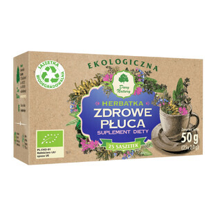 Gifts of Nature Pulmones Saludables, té orgánico, 2 gx 25 sobres