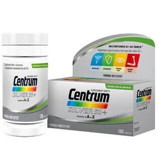 Centrum Silver 50+ Completo dalla A alla Z, 100 compresse
