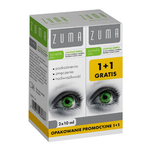Zuma Skylight Plus, gotas calmantes para los ojos, 2 x 10 ml