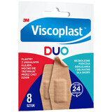 Viscoplast Duo, elastic bandage, water resistant, 8 pieces
