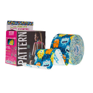 Rea Tape Pattern, nastro kinesiologico, mostri, 5 cm x 5 m