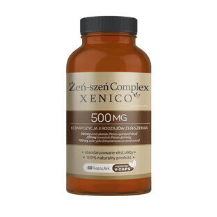 Complesso di ginseng Xenico, 60 capsule