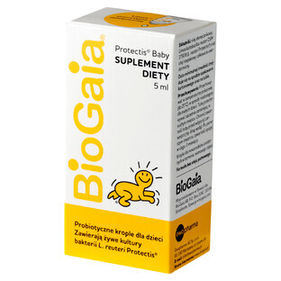 BioGaia Protectis Baby, drops for children, tube, 5 ml