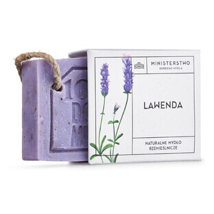 Ministerio del Buen Jabón, barra de jabón, lavanda, 100 g