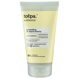 Tolpa Authentic, gel de curățare facială-peeling, 150 ml