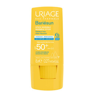 Uriage Bariesun, transparenter Stift für empfindliche Bereiche, SPF 50+, 8 g