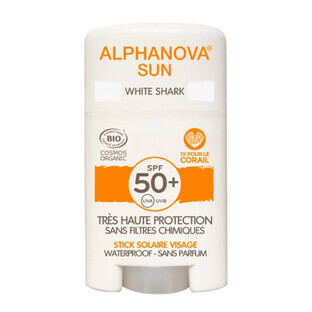 Alphanova Sun White Shark, sunscreen stick, SPF 50+, 12 g