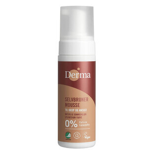 Derma self-tanning body and face mousse 150 ml