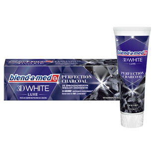 Blend-a-med 3D White Luxe toothpaste, Charcoal, 75 ml