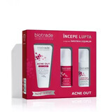 Biotrade Acne Out Cleansing Gel Package 50 ml + Lotion 20 ml + Cream 20 ml