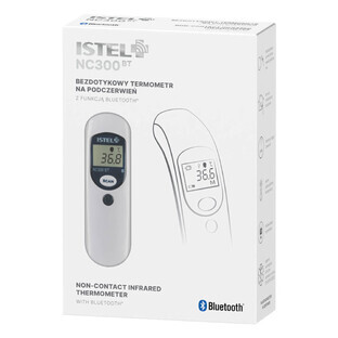 Istel NC300 BT, termómetro infrarrojo sin contacto con función Bluetooth