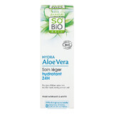 So'Bio Etic Hydra Aloe Vera, idratante viso leggero 24 ore, pelle normale e mista, 50 ml