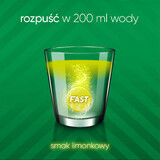Vigor Up! Fast, lime flavor, 20 effervescent tablets