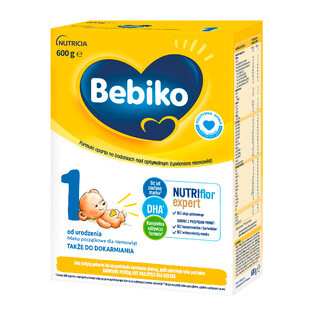 Bebiko 1 Nutriflor Expert Säuglingsmilch, ab Geburt, 600 g
