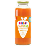 HiPP 100% Bio juice, carotte, pressé directement, après 5 mois, 200 ml