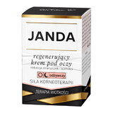 Janda Fuerza de Corneoterapia, crema regeneradora para el contorno de ojos, día y noche, nutritiva, 15 ml Janda Fuerza de Corneoterapia, crema regeneradora para el contorno de ojos, día y noche, nutritiva, 15 ml