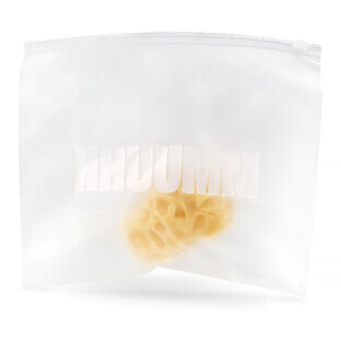 Hhuumm, natural sea sponge for bath, yellow, 04H, 9.5 cm