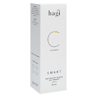 Hagi Smart C, natuurlijke gezichtsolie met ceramiden, Glow, 30 ml