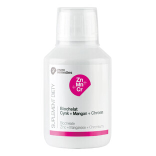 Biochelaat, zink + mangaan + chroom, 150 ml