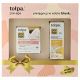 Set Tołpa Pre Age, cremă de noapte regenerantă și netezitoare, 40 ml + cremă de ochi pentru reducerea semnelor de oboseală, 10 ml Set Tołpa Pre Age, cremă de noapte regenerantă și netezitoare, 40 ml + cremă de ochi pentru reducerea semnelor de oboseală, 10 ml