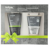 Set Tolpa Dermo Men Pure, gel de curățare facială cu cărbune, 150 ml + Sensitive, balsam calmant după ras, 100 ml Set Tolpa Dermo Men Pure, gel de curățare facială cu cărbune, 150 ml + Sensitive, balsam calmant după ras, 100 ml