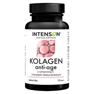 Intenson Collagene Anti-Età + Ialurone + Vitamina C, 120 compresse