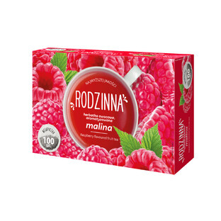 Rodzinna Malinowa, fruit tea, flavored, 2 g x 100 sachets