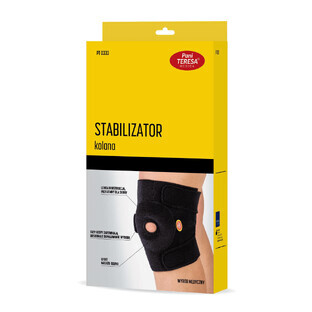 Ms Teresa Knee Stabilizer PT 0333, Black, Size S/M, 1 Pc