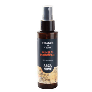 Arganove, deodorant met minerale aluin, ceder en sinaasappel, 100 ml