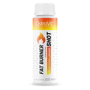 OstroVit Fat Burner Shot, pineapple flavor, 100 ml