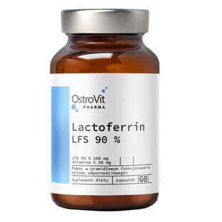 OstroVit Pharma Lactoferrina LFS 90%, 60 cápsulas