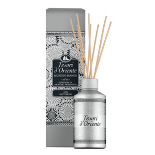 Tesori d'Oriente, diffuser stick, white musk, 200 ml