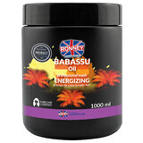 Ronney Babassu Oil Energizing Therapy, masque énergisant pour cheveux colorés et ternes, 1000 ml