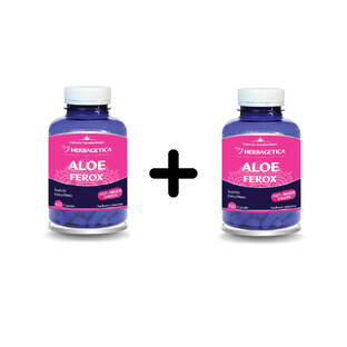 Aloe Ferox, 2 x 120 capsule, Herbagetica