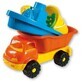 Plastic truck, barouche and sand accessories, +3 years, Androni