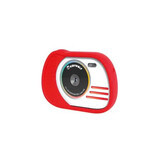 Digital photo-video camera for children Kidycam, Red, Kidywolf