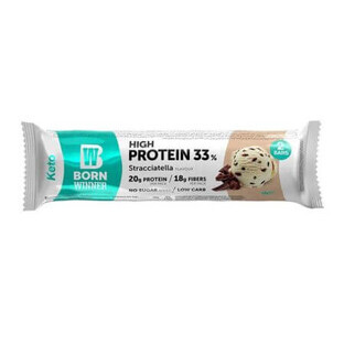 Proteinriegel mit Stracciatella Keto, 2 x 30 g, Born Winner