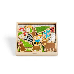 Set magnetico Animali della foresta, Big Jigs