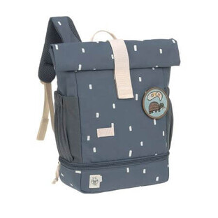 Mini Rolltop Backpack, Midnight Blue, Laessig
