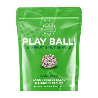 Organic Apricot Snacks with Cocoa Core and Hazelnuts Covered with Coconut, 126 g, Dirty Organics