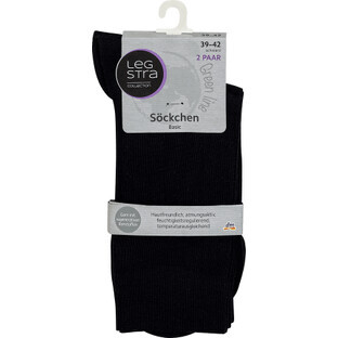 Legstra Schwarze Socken Größe 39-42, 1 Stück