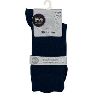 Chaussettes Legstra bleu foncé taille 43-46, 1 pièce