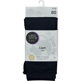 Legstra Black capri tights size 42-44, 1 pc