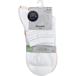 Legstra Sport socks white/red 39-42, 1 pc