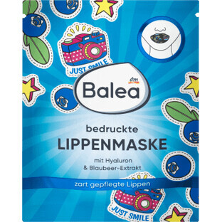Balea Lip mask with blueberries and hyaluronic acid, 1 pc