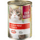 Dein Bestes Natvoer voor katten, rijk aan rundvlees in saus, 415 g
